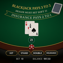 WinMega - Blackjack Table Game